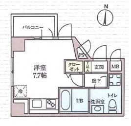 Grado Sumiyoshi 間取り図