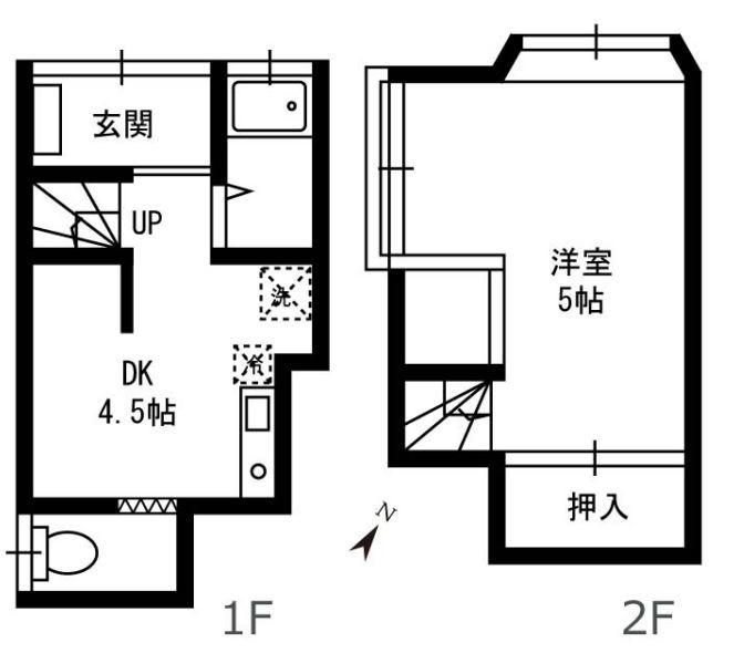 奥戸三丁目住宅  間取り図