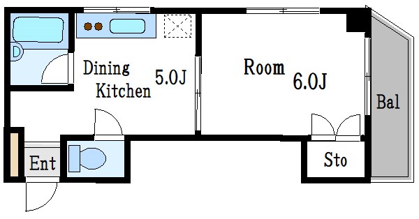 Park Maison Minamisuna  間取り図