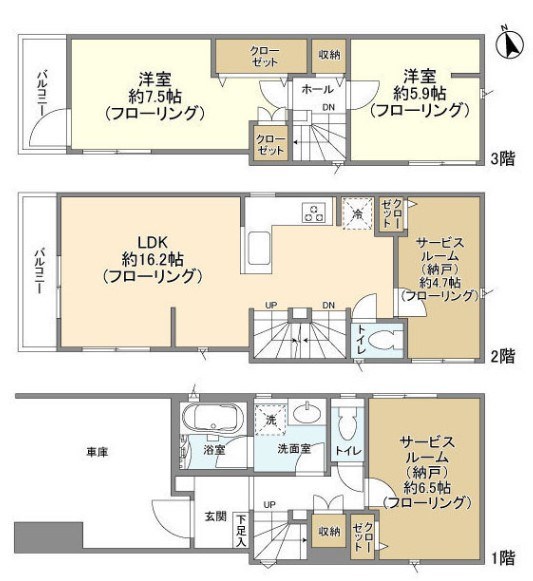 Kolet王子神谷＃02 間取り図