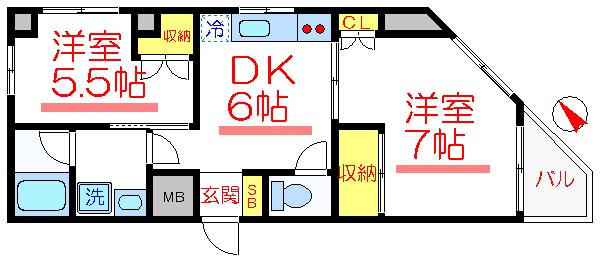 都築ビル 間取り