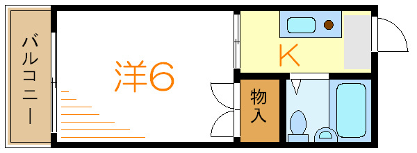 エスペランサ瑞江Ａ棟 間取り図