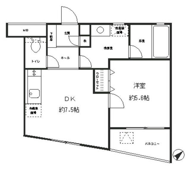 ラジェンテユウ 302号室 間取り