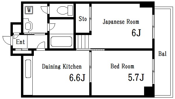 フォークス小岩   間取り図