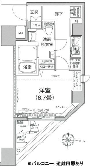 アイルカナーレ深川  間取り