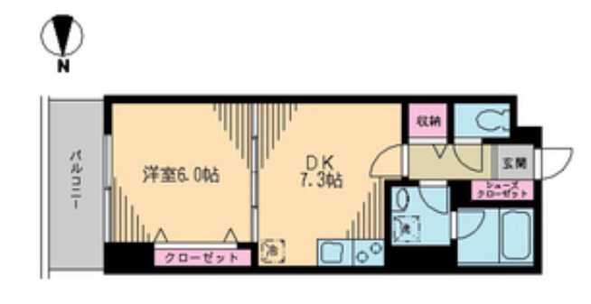 クレドラテース白河 間取り図