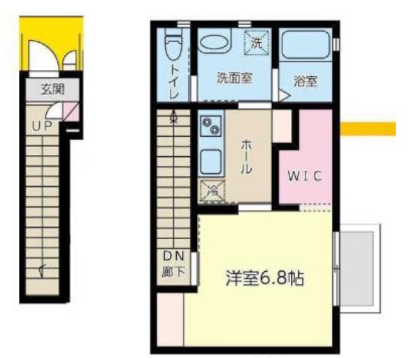 ケンフラッツ3 間取り図