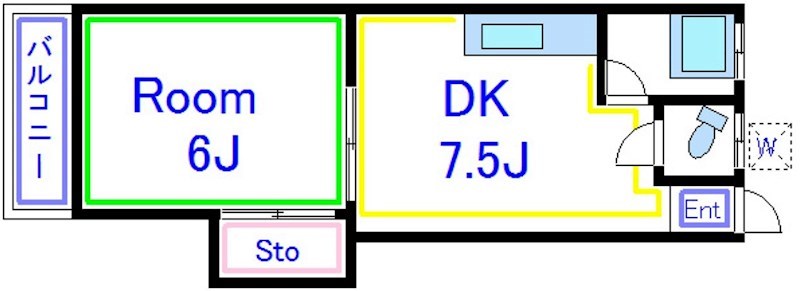 コーポ岸 間取り