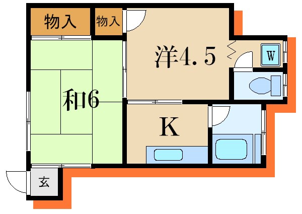 太洋コーポ 間取り