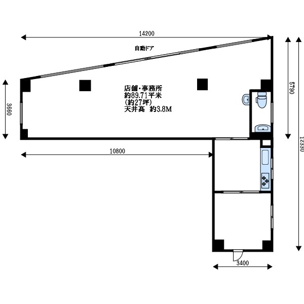 丸喜ビル 間取り図