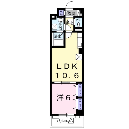 カノン北綾瀬 間取り図