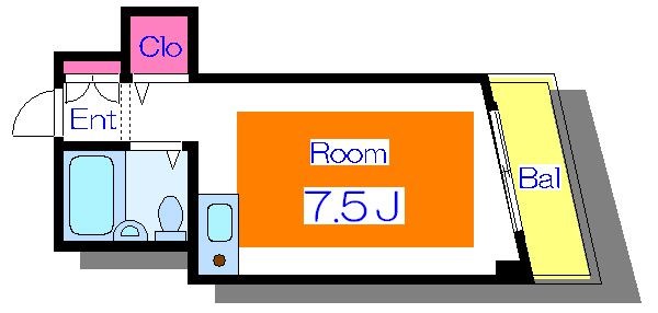 ロイヤルヴィラ 間取り図