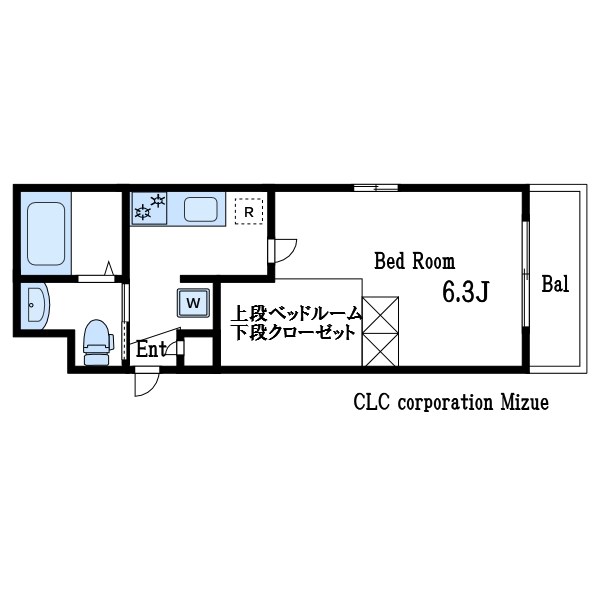 GAIA Ⅰ 間取り図