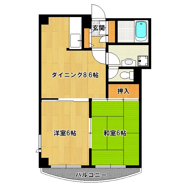 サイガセントラ 間取り図