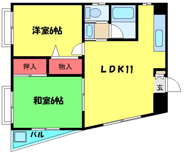 ヴリコラージュSAKATA 間取り