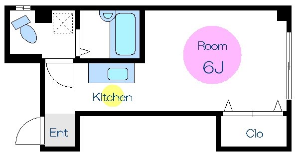 渡辺マンション 間取り図