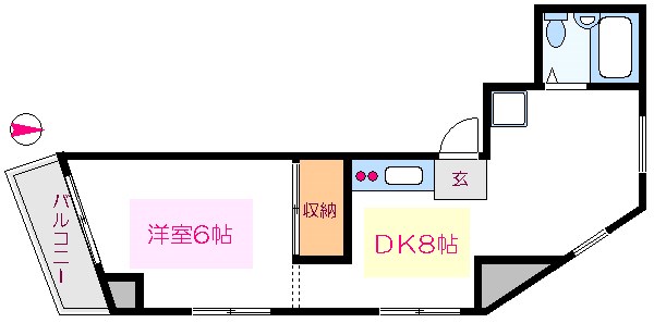 メゾン永和 間取り図