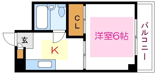 パークサイド清澄第二   間取り図