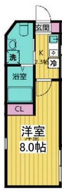 フローライト北千住 間取り図