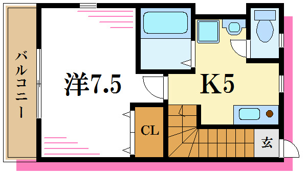 プルマージュ  間取り図