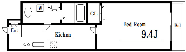 レクエルド・F   間取り図