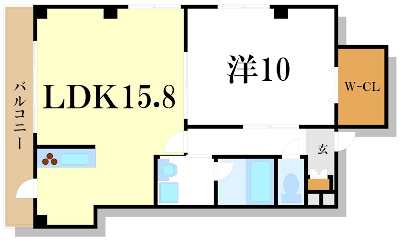 ヴェール・シプレ 間取り図