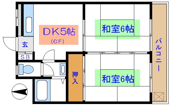 エーデルハイツ 間取り