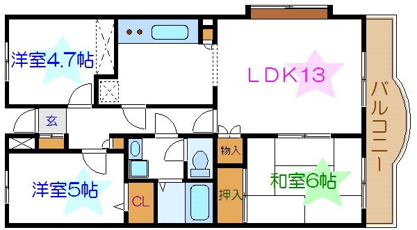 ベルゲンコート 間取り図