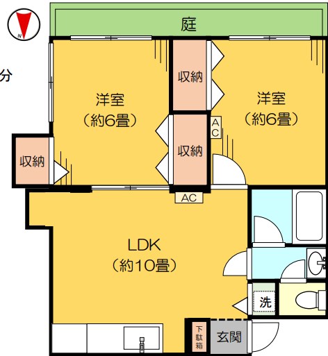 メゾン千住緑町 間取り図