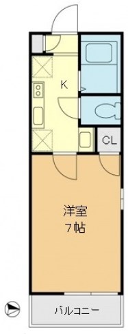 プランドール八広  間取り図