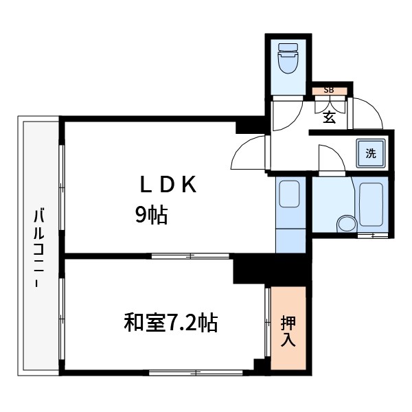 稲葉ハイツ 間取り