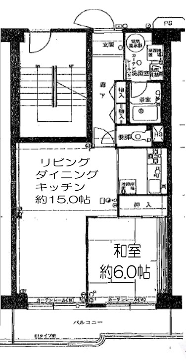 五反野第三スカイハイツ 間取り