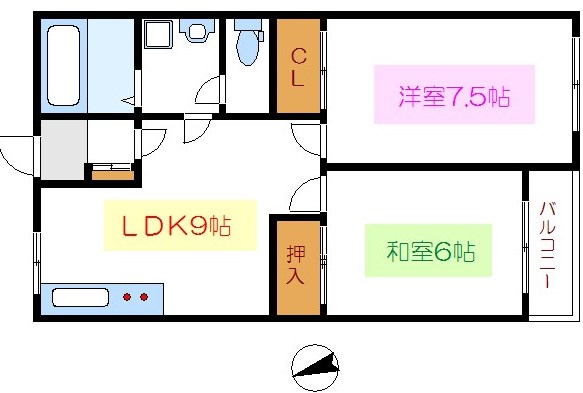 リヴェールＣ棟 間取り