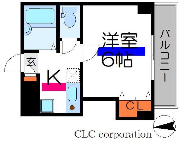 中道ハイツ 間取り