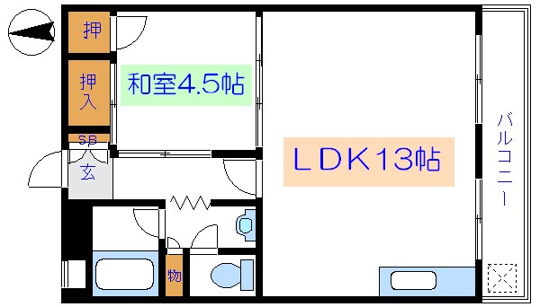 野田ビル 間取り図