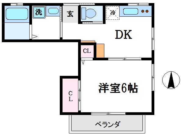 NOIR（ノアール）   間取り