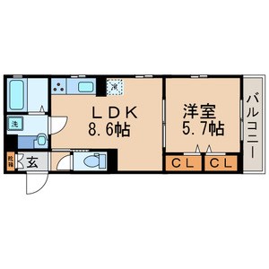 プランドール押上 間取り図