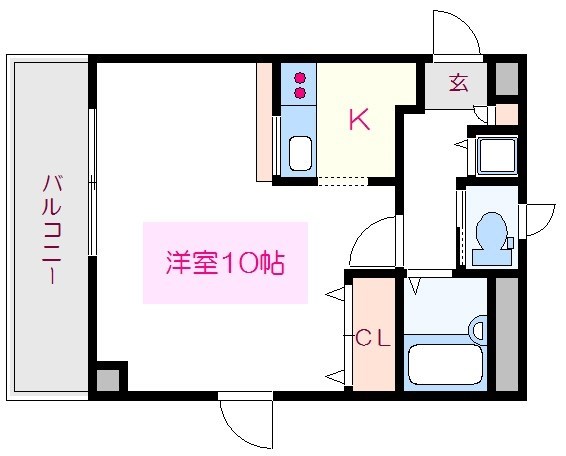 レニエ・ラ・ヴェルトゥ 間取り図