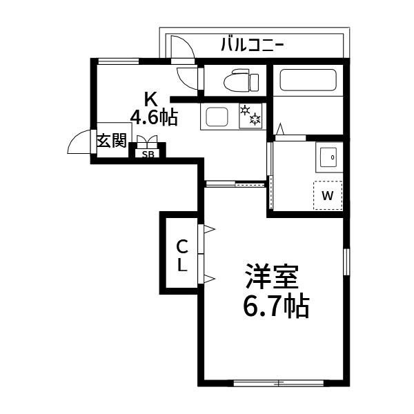 リアン（仮称） 間取り