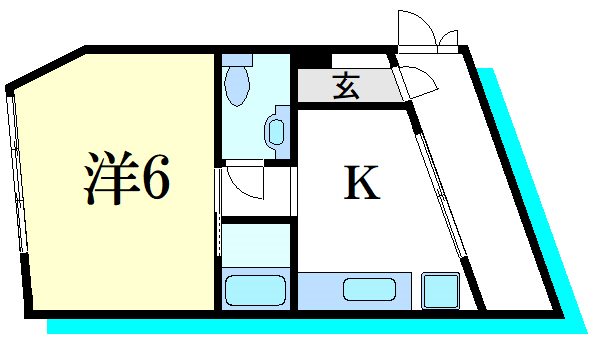 メゾンド楼蘭 間取り図