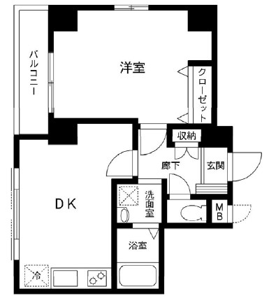 リバーシア佃 間取り