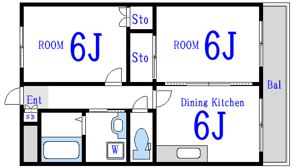 ＬＯＦＴ大塚  間取り図