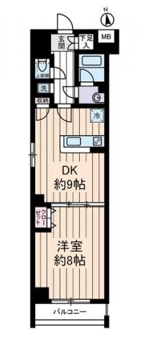 いずみマンションⅡ  間取り