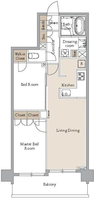 アーバンパーク船堀  間取り図