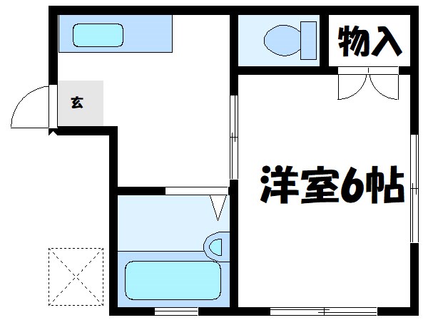 岩井マンション 間取り