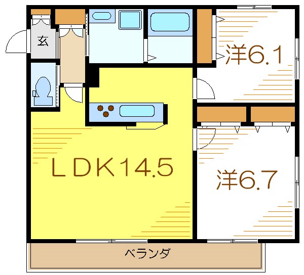 M'e paseo（エムズ　イー　パセオ） 間取り