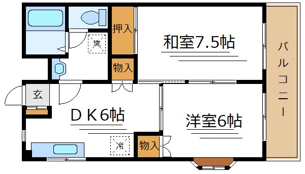 メゾン運城 間取り