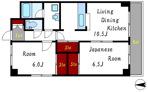 花由館（はなよしかん） 間取り図