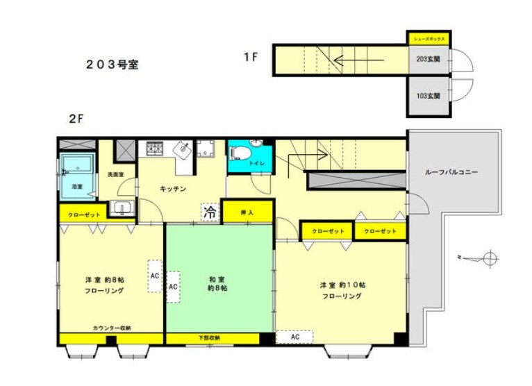 エクセルヤコウ 間取り図