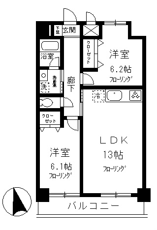 NST buildingⅡ 間取り